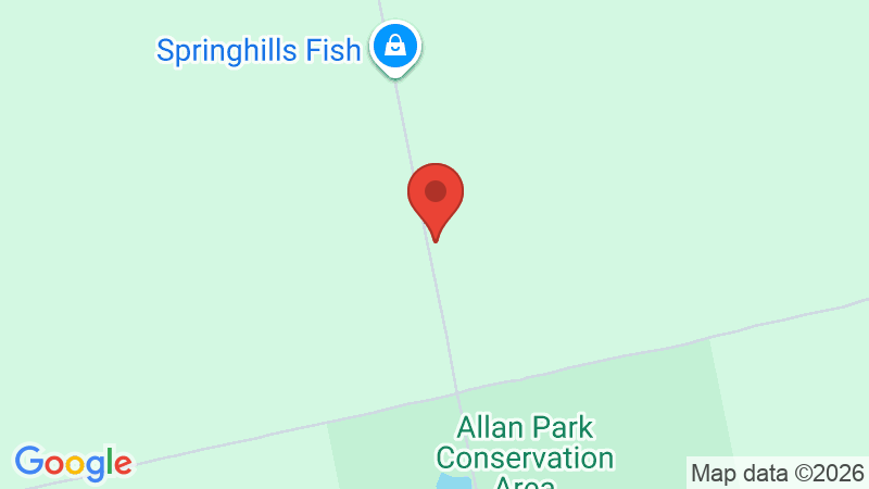 Map of Trillium Springs Fish Farm