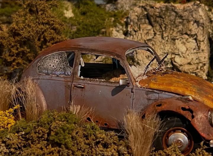 Imagine if this old VW Bug could talk, the stories it could tell!