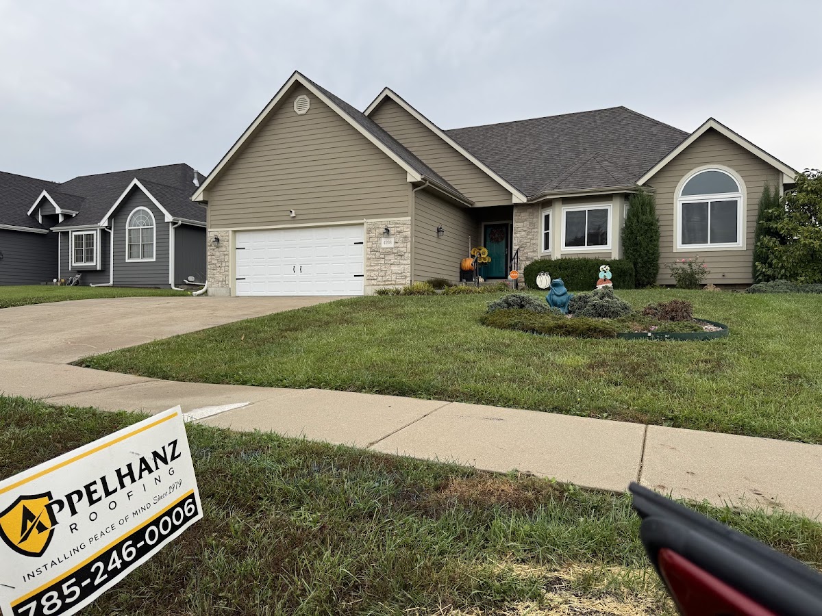 Appelhanz Roofing, Inc. – Topeka, Kansas
